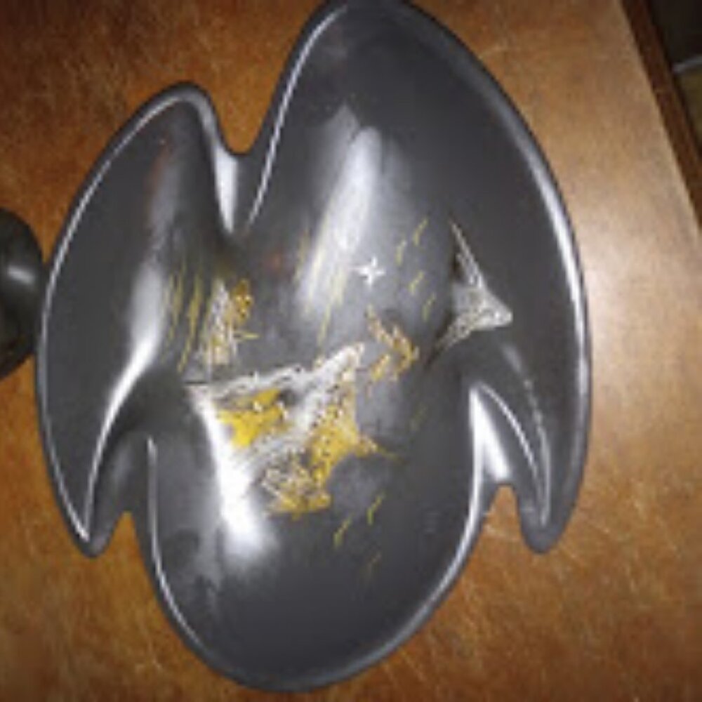 Vintage Black Lacquer Tray (circa 1954)